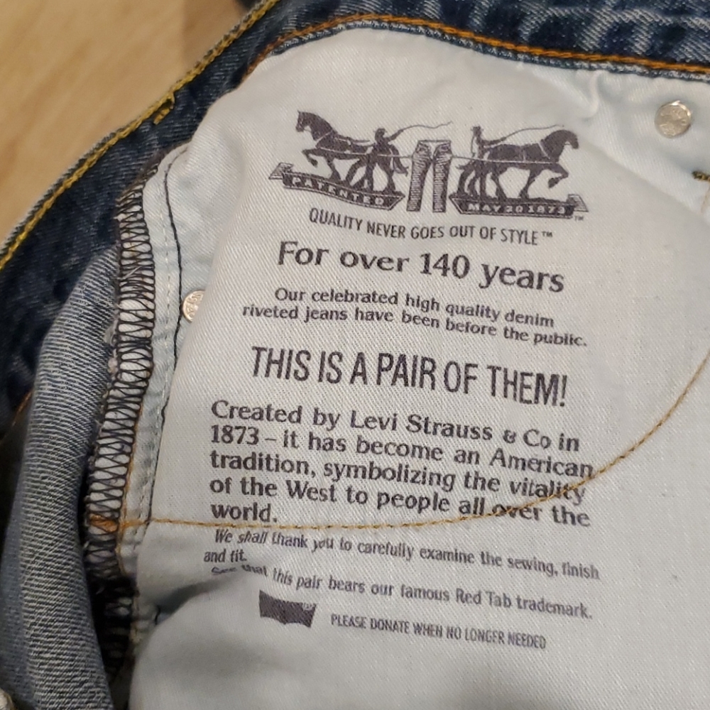 LEVI'S 505 JEANS 👖❤️🔥 - Picture 9 of 11